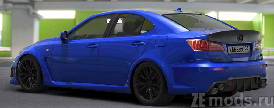 Lexus IS-F Limon4ik mod for Assetto Corsa