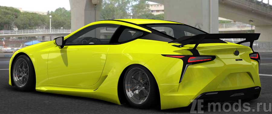 Lexus LC500 TNR The Shakalz mod for Assetto Corsa