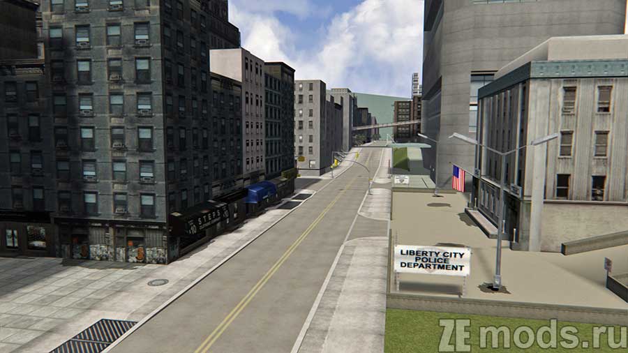 "Liberty City" map mod for Assetto Corsa