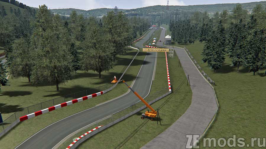 "Magna Steyr Test Circuit" map mod for Assetto Corsa