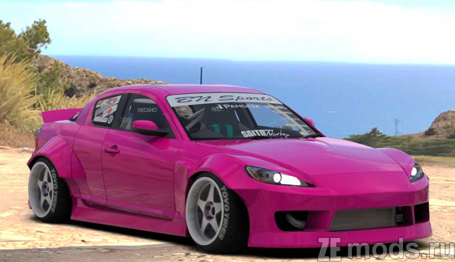 Mazda RX-8 R3 BN Sports x Pandem for Assetto Corsa