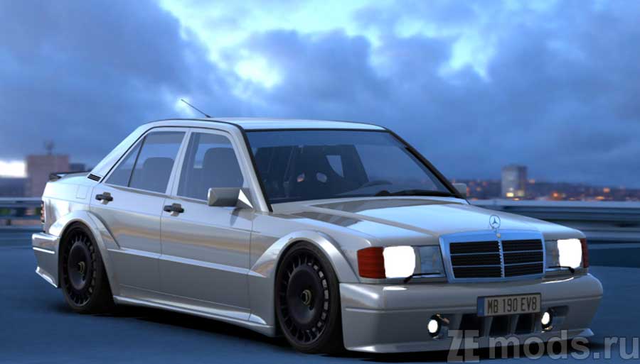 Mercedes-Benz 190E EVO II V8 for Assetto Corsa