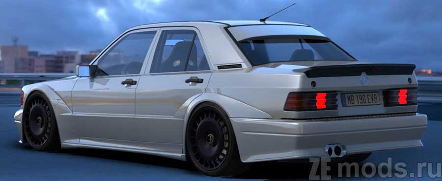 Mercedes-Benz 190E EVO II V8 mod for Assetto Corsa