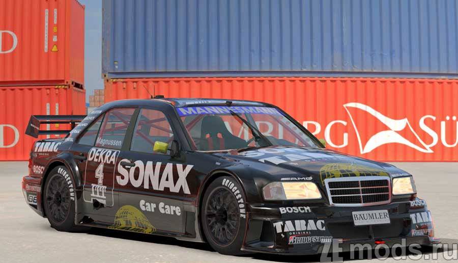 Mercedes-Benz C180 DTM for Assetto Corsa