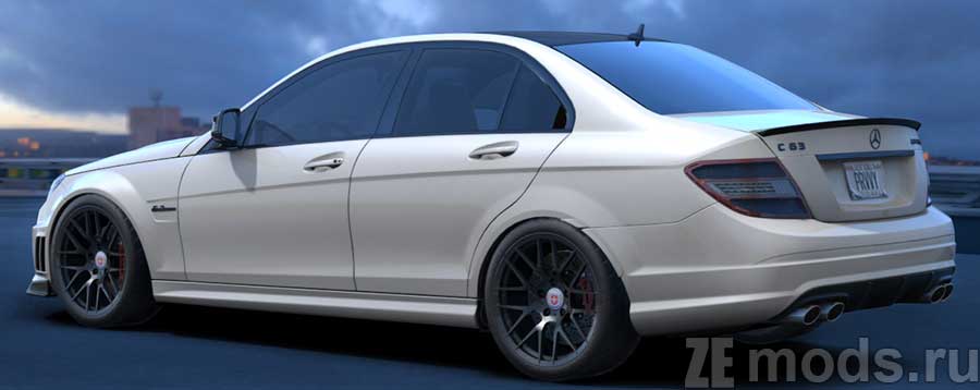 Mercedes-Benz C63 AMG W204 Prvvy Spec mod for Assetto Corsa