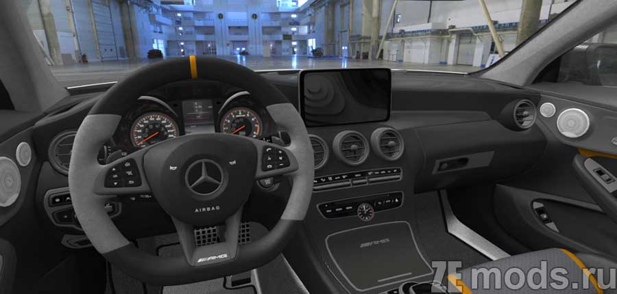 Mercedes-Benz C63s AMG Stage 2 mod for Assetto Corsa