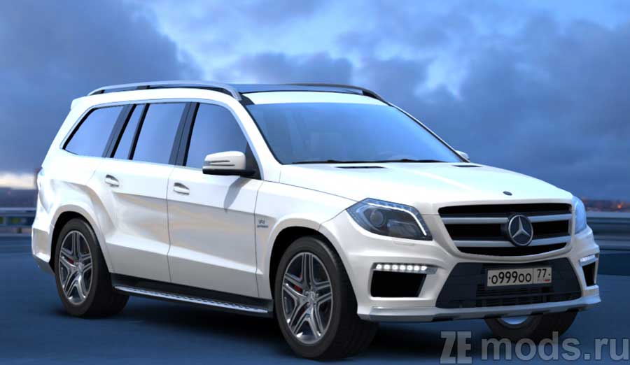 Mercedes-Benz GL63 X166 for Assetto Corsa