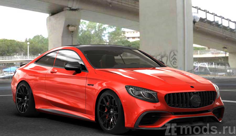 Mercedes-Benz S63 Coupe Tuned for Assetto Corsa