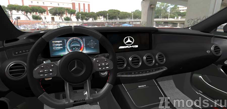 Mercedes-Benz S63 Coupe Tuned mod for Assetto Corsa