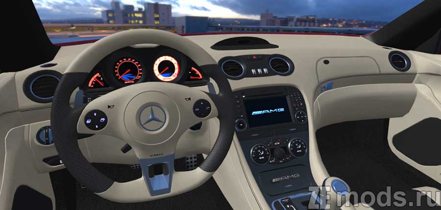 Mercedes SL65 AMG RENNtech Stage2 mod for Assetto Corsa