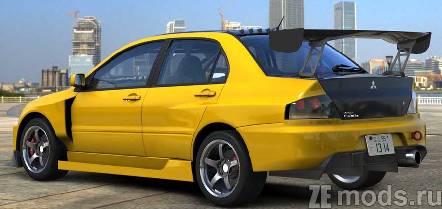 Mitsubishi Lancer GSR Evolution IX Stage 3.5 mod for Assetto Corsa