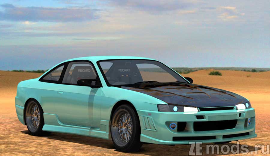 Nissan Silvia S14 F1 The Shakalz for Assetto Corsa