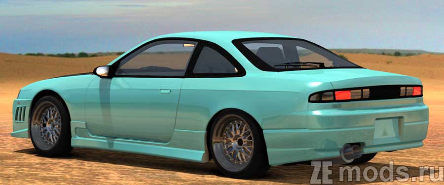 Nissan Silvia S14 F1 The Shakalz mod for Assetto Corsa