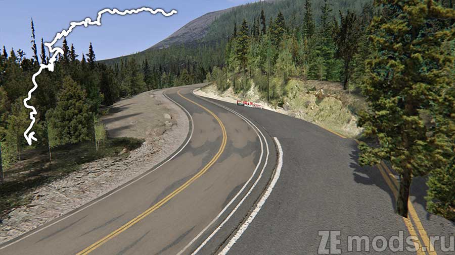 "Pikes Peak" map for Assetto Corsa