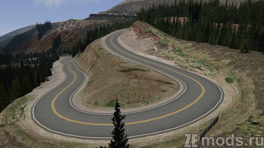 "Pikes Peak" map mod for Assetto Corsa