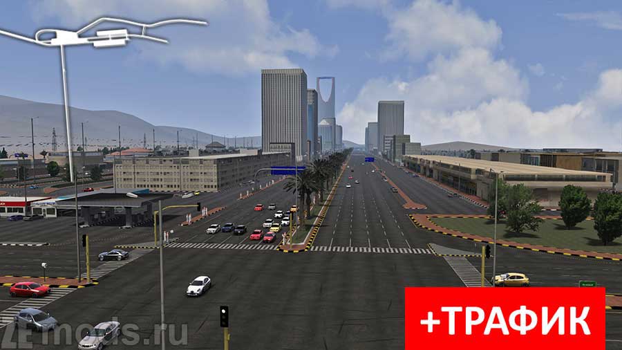 "Saudi Arabia streets" map for Assetto Corsa