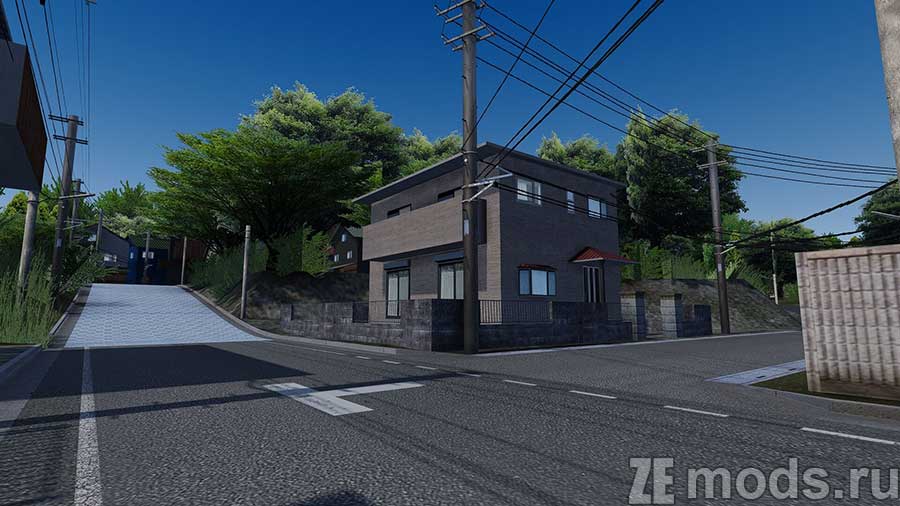 "Shimonagawa" map mod for Assetto Corsa