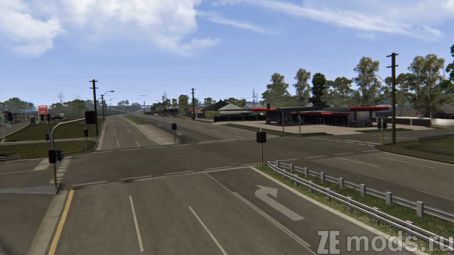 "Sydney West" map mod for Assetto Corsa