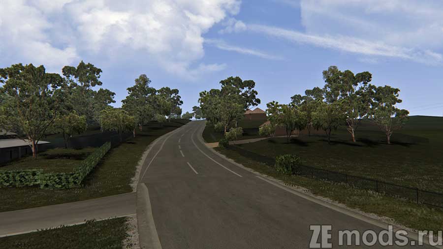 "Sydney West" map mod for Assetto Corsa