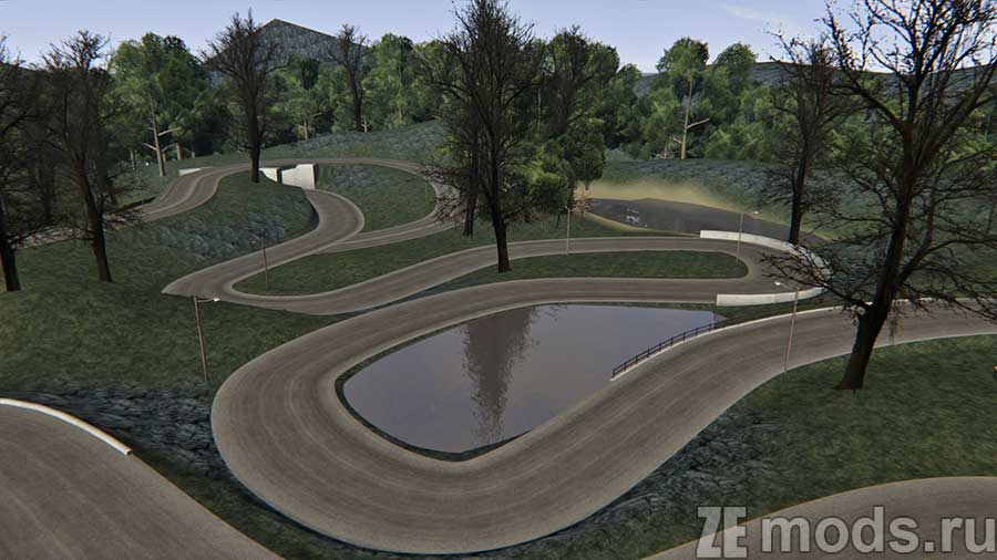 "Tower Park" map mod for Assetto Corsa