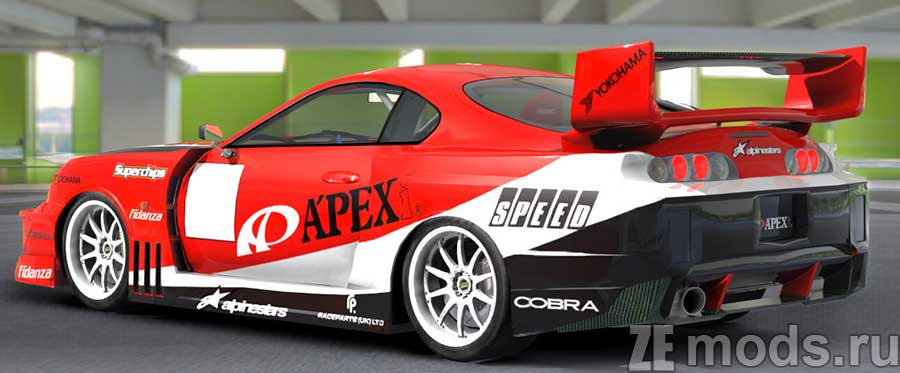 Toyota Supra Time Attack mod for Assetto Corsa