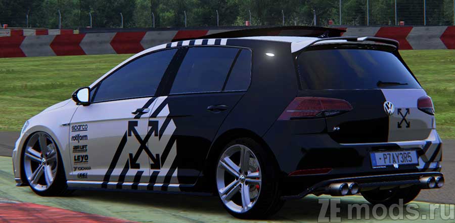 Volkswagen Golf 7.5R 4Motion Stage 2 mod for Assetto Corsa