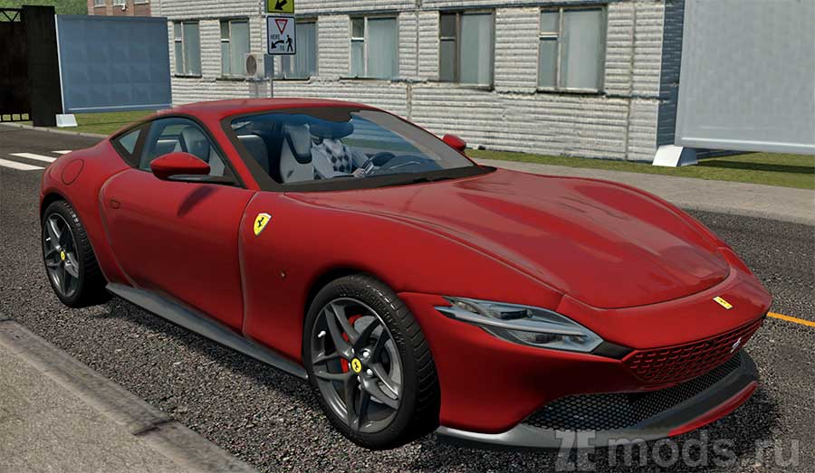 Ferrari Roma for City Car Driving 1.5.9.2