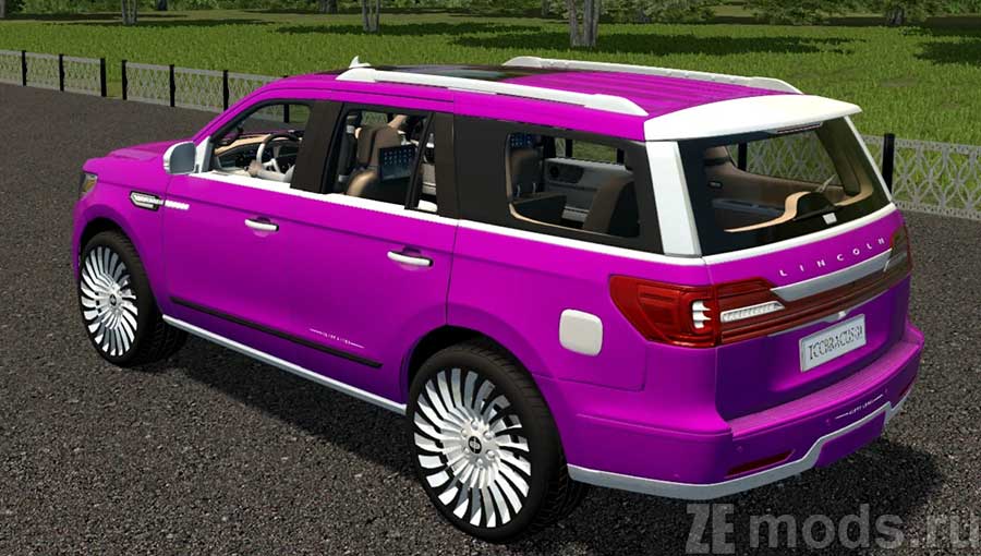 Lincoln Navigator 2021 mod for City Car Driving 1.5.9.2