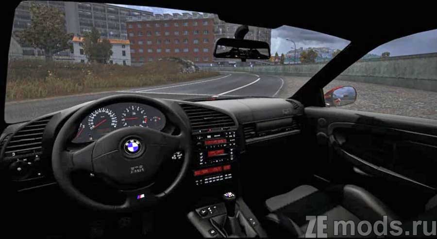 BMW E36 Compact mod for Euro Truck Simulator 2