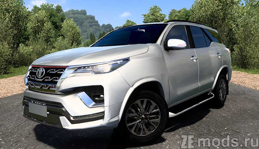 Toyota Fortuner AN160 for Euro Truck Simulator 2 (1.46)