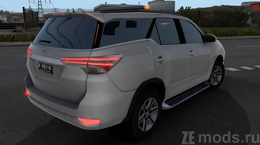 Toyota Fortuner AN160 mod for Euro Truck Simulator 2