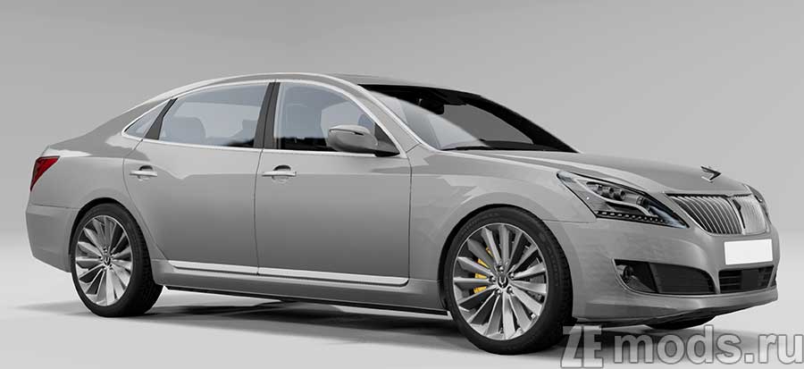 Hyundai Equus mod for BeamNG.drive