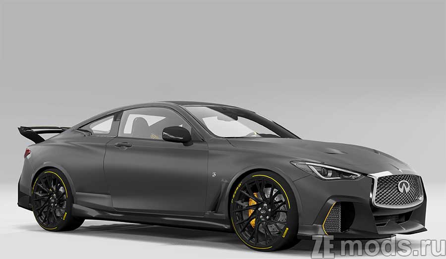 Infiniti Q60 Project Black S for BeamNG.drive