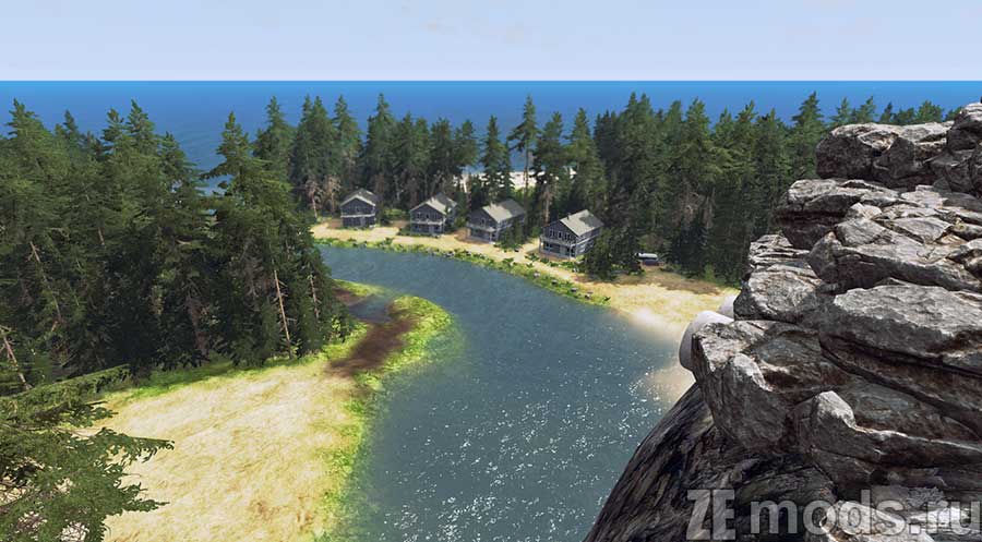 "Nami OffRoad" map for BeamNG.drive