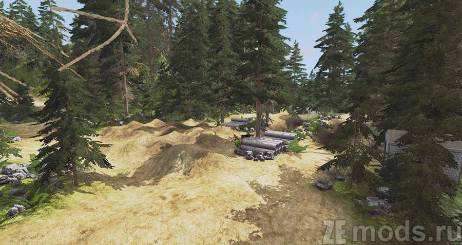 "Nami OffRoad" map mod for BeamNG.drive