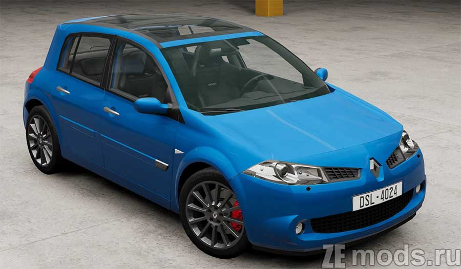 Renault Megane RS MKII for BeamNG.drive