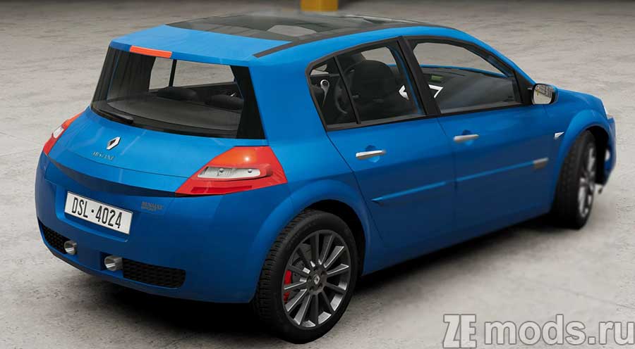 Renault Megane RS MKII mod for BeamNG.drive