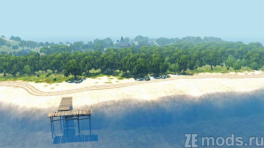 "Sunshine Island" map mod for BeamNG.drive