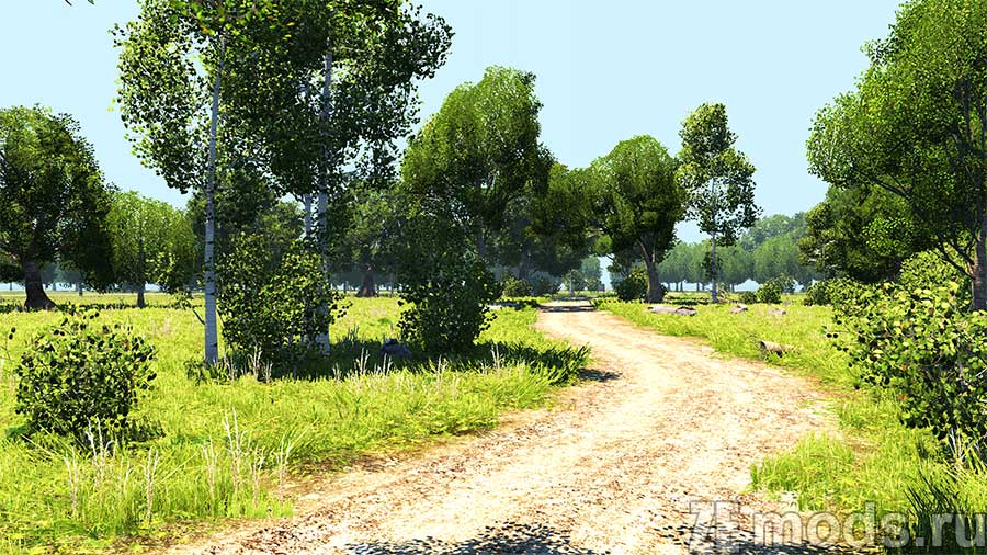 "Sunshine Island" map mod for BeamNG.drive