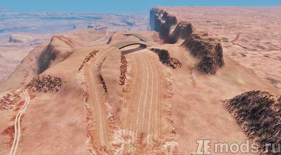 "Wreckage Road" map for BeamNG.drive