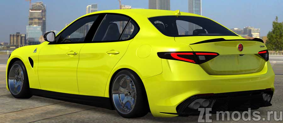 Alfa Romeo Giulia The Shakalz mod for Assetto Corsa