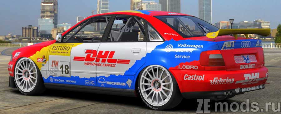 Audi A4 Quattro STW mod for Assetto Corsa