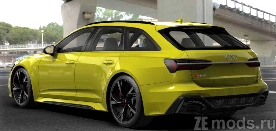 Audi RS6 2020 Stage 2 milltek mod for Assetto Corsa