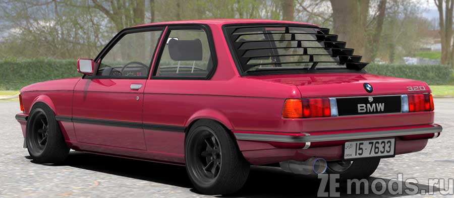 BMW E21 v2 mod for Assetto Corsa