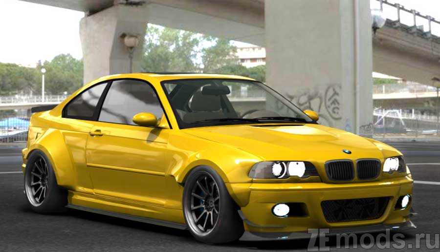 BMW M3 E46 Widebody for Assetto Corsa