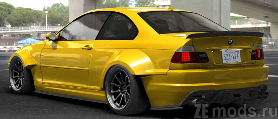 BMW M3 E46 Widebody mod for Assetto Corsa