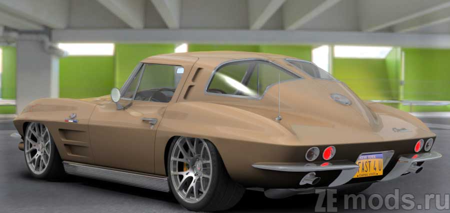 Chevrolet Corvette 63 Modern LS1 mod for Assetto Corsa