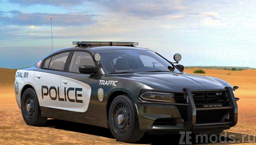 Dodge Charger Police Patrol for Assetto Corsa