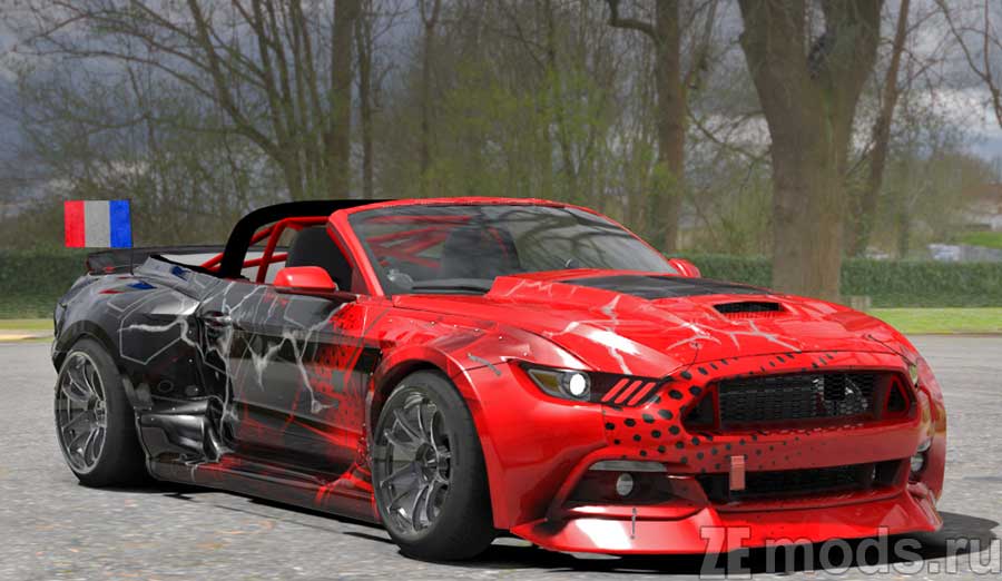 Ford Mustang Cab IDS for Assetto Corsa