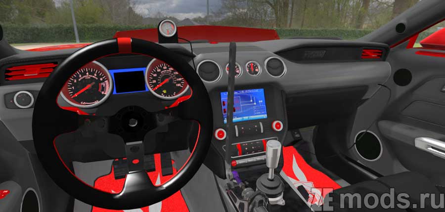 Ford Mustang Cab IDS mod for Assetto Corsa